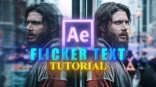 FLICKERING TEXT Tutorial - After Effects