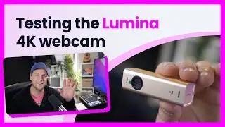 Lumina 4K – The tiny, AI powered USB-C webcam