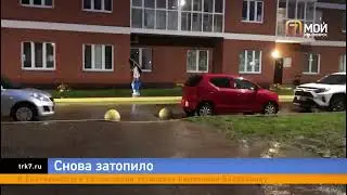 Реки на улицах и в магазине: Красноярск вновь затопило после ливня