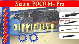 Xiaomi POCO M4 Pro 2201117PG 📱 Teardown Take apart Tutorial