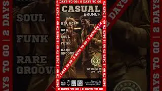 CASUAL BRUNCH | Birmingham Bank Holiday | 6th May.