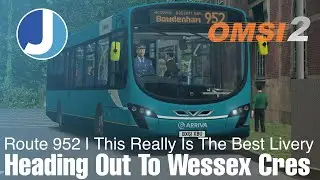 Heading Out To Wessex Crescent | Route 952 | Bowdenham V5.0 | OMSI 2