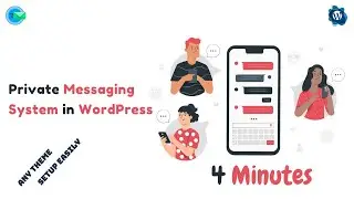 How to Add a Private Messaging System in WordPress Free | Front End PM