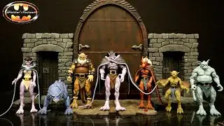 NECA Gargoyles Manhattan Clan COMPLETE Goliath Hudson Brooklyn Broadway Lexington Bronx Angela