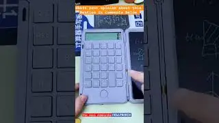 2024 calculator with writing pad what do you think