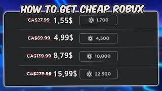 [NEW] HOW TO GET CHEAP ROBUX | Working 2024