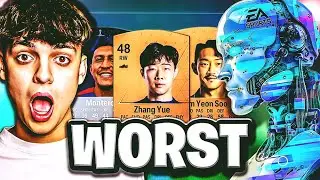 WORST Team Vs HARDEST A.I On FC 24!