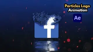 Particle Logo Animation 3D Reflection After Effect Tutorial | Trapcode CC Plugin 