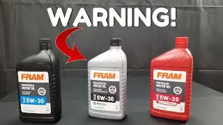 Best Full Synthetic Engine oil Fram!