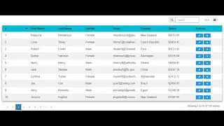 Table automatically updated in ASP.NET Core