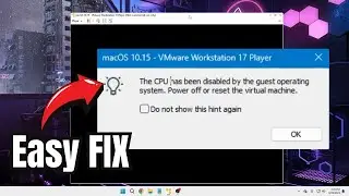 FIX Vmware Error 