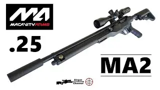 Macavity Arms MA2 Sniper Long Review (.25 caliber) Top Accuracy on a Budget!