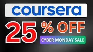 {25% Off} Coursera Cyber Monday Sale 2024 - best online course platform