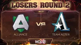 Alliance vs Team Aster Game 3 - MDL Chengdu Major: Losers' Round 2