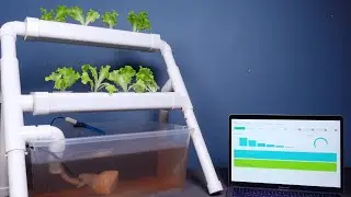 Make your hydroponics system fully automated and view data via the app