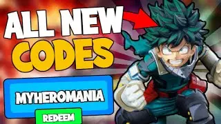 ALL *33* MY HERO MANIA CODES! (March 2023) | ROBLOX Codes *SECRET/WORKING*