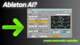 Ableton SEED - Automate your melody!