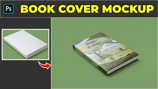 How to make a realistic book cover mockups - Photoshop Tutorial