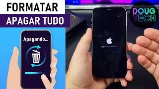 Como FORMATAR/APAGAR TUDO no iPhone