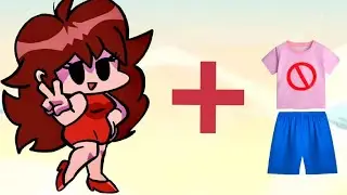 FNF Girlfriend + Cloth= ? |FNF animations |FNF characters