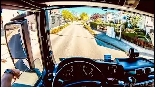 POV truck Driving MAN TGX 470  Leible  🇩🇪   to german border crosing france  🇫🇷