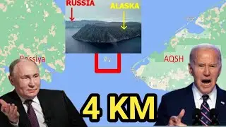 THE VIDEO YOU ASKED FOR.  THE DISTANCE OF 4 KM SEPARATING THE USA AND RUSSIA...