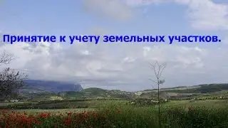 Принятие к учету земельного участка