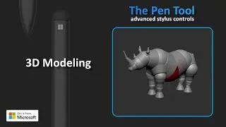 The Pen Tool - 3D modeling - Zbrush, Artist Pad, sticky mods, navigation improvements