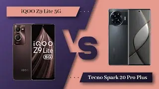 IQOO Z9 Lite Vs Tecno Spark 20 Pro Plus || Full Comparison ? Which one is Best?