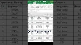 HOW TO PRINT HEADING ON EVERY PAGE IN EXCEL