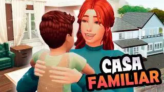 ✨Casa familiar para gameplay 🌼 | Parte 2 | Sims 4 | Construcción a tiempo real | Harou