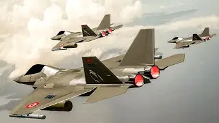 Turkey Finally Reveals its New TF-X Fighter, To Beat 5th Generation F-35