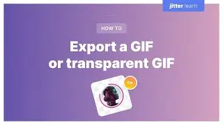 How to create a transparent GIF (or a regular GIF)
