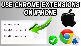 How to use Chrome Extensions on iPhone!