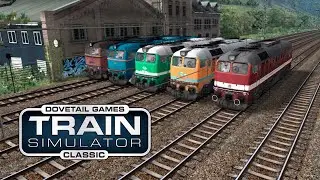 Обзор немецкого М62 для Train Simulator