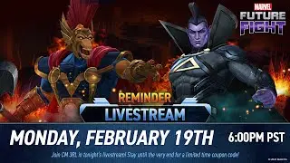 MARVEL Future Fight v980 Update Livestream