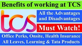 All Benefits for TCS Employees 2024 Explained Government Job? Onsite, Salary, Leaves #tcs #tata #hcl