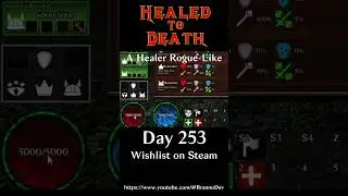 Healed To Death (Day 253): Small UI additions #indiegamedev #godot