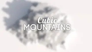Blender Tutorial: Cubic Mountains