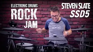 Roland TD-50DP & ATV electronic drums triggering Steven Slate SSD5