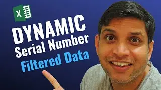 Dynamic Serial Number | Filtered Data | 