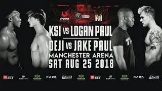 KSI VS  LOGAN PAUL Full Event #KsiVsLogan