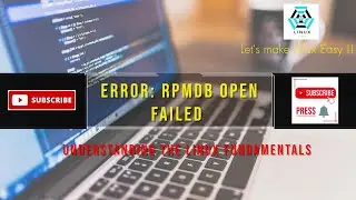 Yum Error:rpmdb open failed | How to Fix rpmdb Open Failed Error | rpmdb Rebuild [SOLVED]