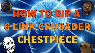 Guide to Bricking a 6 Link Crusader Influenced Chestpiece - Path of Exile - Twitch Stream Clips #1