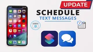 How to Schedule a Text on iPhone | UPDATE |