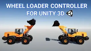 Unity Asset Store | Wheel Loader Controller for Unity 3D Trailer