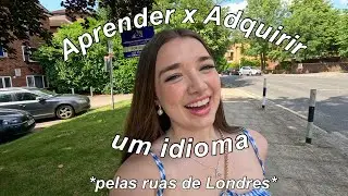 Aprender um idioma x Adquirir um idioma (o melhor método para ser bilíngue)