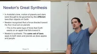 Gravity - Descriptive Physics Lecture