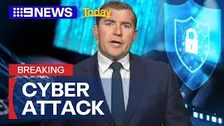 Development on cyber attack in Canberra | 9 News Australia