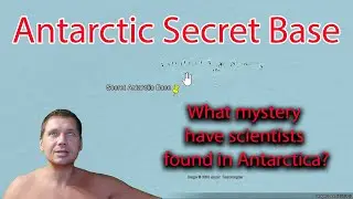Enigmatic Earth №2. Antarctic Secret Base. Amazing Straight Stripes in Ice Desert
